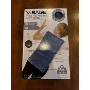 New Visage weighted king size heating pad 2.6 lbs